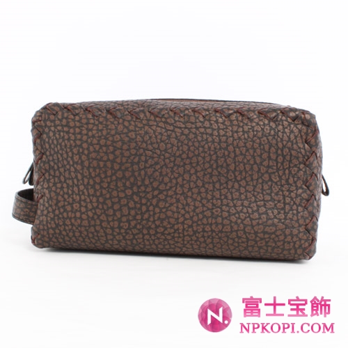Bottega Veneta/ボッテガ・ヴェネタ トロレザー セカンドバッグ ブラウン 174361VQ1612109【2011年秋冬新作】